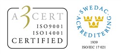 Vi är ISO certifierade